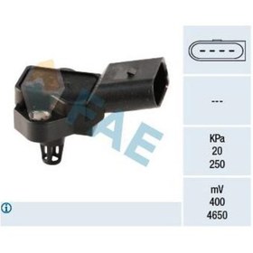 Resim Fae 038906051D MAP SENSÖRÜ VAG A3 A4 A6 GO5-6 JET3-4 PAS 00- FAE-15026 