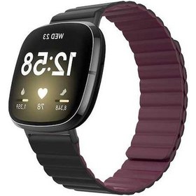Resim Wondernest Versa Sones Silikon Sense Saat Mıknatıslı Kordon Fitbit Evrensel 3 / At 