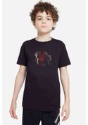 Resim Metal Gear Solid V The Phantom Baskılı Unisex Çocuk Siyah T-Shir (528316516) 