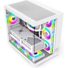 Resim Apphirex Rebirth W55 Ryzen 5 5500 | 16GB Ram | 512GB M2 SSD | RX580 8gb | Sıvı Soğutmalı Beyaz Masaüstü Oyun Bilgisayarı 