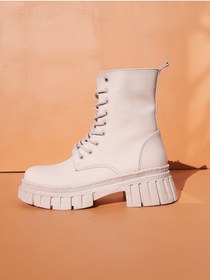 Resim SEEM & BE Rubicon Fermuarlı Bağcıklı Kadın Bot-bootie 