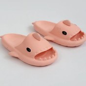 Resim Wg500 Köpekbalığı Pembe Unisex Tam Ortopedik Shark Slides Kadın Terlik Pembe 