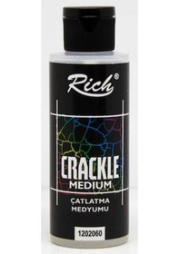 Resim Rich Çatlatma Medyumu Crackle Medium 120 Cc. 