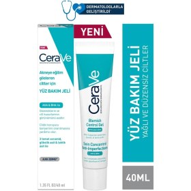 Resim Seddar Collection Cerave Akneye Eğilimli Ciltler Için Yüz Bakım Jeli 40 ml 
