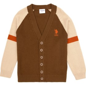 Resim U.s. Polo Assn. Erkek Çocuk Haki Hırka (Triko) 50317146-VR027 