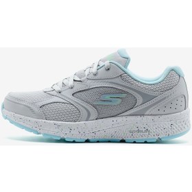 Resim Skechers Go Run Consistent - Vivid Hor Kadın Gri Koşu Ayakkabısı 128285 Gybl Gri 
