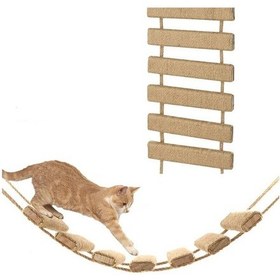Resim Cw589-002 Kedi Tırmanma Ve Tırmalama Köprü Merdiveni 1 Adet 