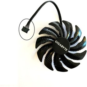 Resim Everflow Gigabyte Geforce Gtx 1080 Gtx1070 1060 1050 Ti Fan Mini 3 Vida 4 Pin 85mm Fan 