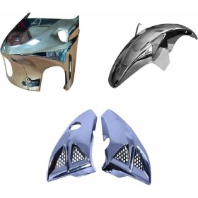 Resim Monero Cg Nikel Üçlü Set (Sakal-Bıyık-Çamurluk) 