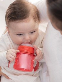 Resim Mooma Alıştırma Bardağı 200 Ml - Kırmızı - Kırmızı / Standart 