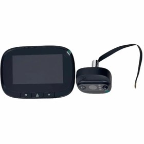 Resim Yeco PD-10 Akıllı Görüntülü Kapı Zili - Kablosuz, Tuya Uyumlu, 1080P Güvenlik Kameralı Zil - Siyah / SD Kart Yok 