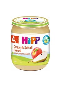 Resim Mey İthalat Organik Armut Şeftali Püresi 125 Gr 125 G 