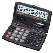 Resim Casio SL-240LB 14 Hane Cep Tipi Kapaklı Hesap Makinesi 