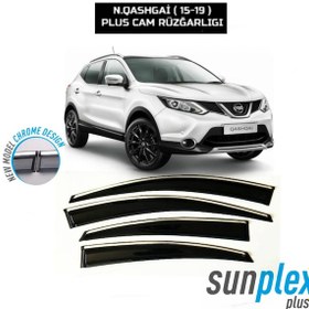 Resim Nissan Qashqai Sunplex Plus Kromlu Cam Rüzgarlığı 2014 