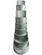 Resim Çap 280 Boy 102 Delik 19 Mm Sol Yön Radyal Fan Pervanesi 