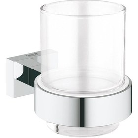 Resim Grohe Diş Fırçalık Seti Eurocube Krom 40755001 