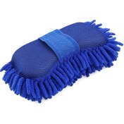 Resim Dream011 Mikrofiber Araç Yıkama Süngeri - Yumuşak Dayanıklı El Fırçası Mavi 