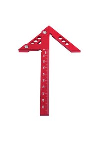 Resim Lemestar Alaşımlı Merkez İşaretleyici - Ahşap Ve Metal İçin Hassas Ölçüm Cetveli 