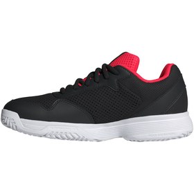 Resim adidas Siyah Erkek Çocuk Tenis Ayakkabısı JR4451-Courtflash K 