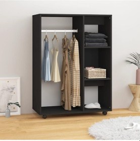 Resim Alisa Giyinme Dolabı - Çok Amaçlı Dolap - Gardırop 80 Cm Açık Giyinme Dolabı 