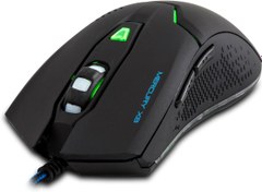 Resim Everest Mercury X8 LED Işıklı 6d 3200DPI Optik Gaming Oyuncu Mouse, Siyah 