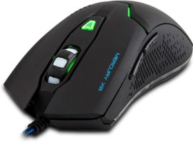 Resim Everest Mercury X8 LED Işıklı 6d 3200DPI Optik Gaming Oyuncu Mouse, Siyah 