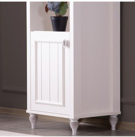 Resim Kitaplık, Ezgi Genç Odası Kitaplık Beyaz 