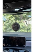Resim TASARIM ARABAM ATİKE ELİF AKIN 7 Cm Füme Disco Topu Dikiz Süsü 