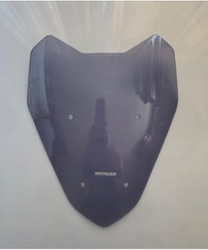 Resim Motocam Yamaha Tricity 125 Ön Cam 2014-2026 Model 40cm Füme Renkli 4mm Sportif 