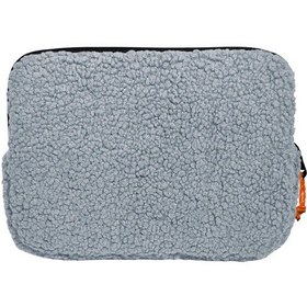 Resim Jacbag Teddy Açık Gri/turuncu Peluş Erkek Çocuk Tablet Çantası Tablet Kılıfı 