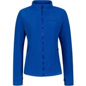 Resim 2As Cara Kadın Tam Fermuarlı İnce Polar Sweatshirt Mavi 