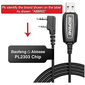 Resim ABBREE USB TELSİZ PROGRAMLAMA KABLOSU 