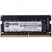 Resim HI-LEVEL 16GB DDR4 3200MHZ NOTEBOOK RAM VALUE HLV-SOPC25600D4/16G Hi-Level