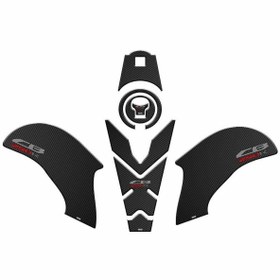 Resim GOGOPREMİUM HONDA CB250R 2018 - 2024 UYUMLU Tank Pad Set 004 