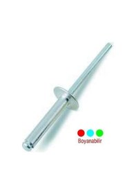 Resim Alüminyum Pop Perçin Bombe Kafa 3.2x12 Mm - 100 Adet 