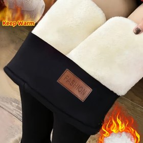 Resim Kadınların Yüksek Bel Sıcak Taytı - Yumuşak Esnek Düz Renk Pantolonlar için Sonbahar ve Kış, Rahat Kalın ve Konforlu, Günlük Giyim için Mükemmel, Rahat Kış Giyim | Günlük Stil | İnşaat, Tayt 