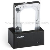 Resim Dark StoreX D12C 3.5" / 2.5" USB 3.2 Disk İstasyonu Disk Kutusu Docking Station (DK-AC-DSD12C) 