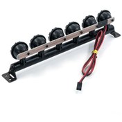 Resim Xindoker 1/10 Traxxas Trx-4, Axial Scx10, Rc4wd D90 Km2 İçin 6'li Led Aydınlatma Seti - Gerçekçi Gece Sürüşü 