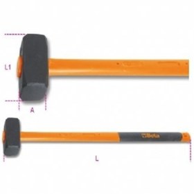 Resim Beta Fiber Saplı Balyoz 1381t 8000 Gr 