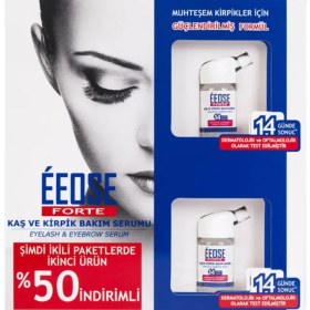 Resim Eeose Forte Kaş ve Kirpik Bakım Serumu Kofre 2 x 10ml 