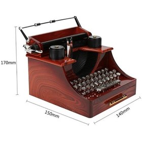 Resim Daktilo Hareketli Müzik Kutusu 