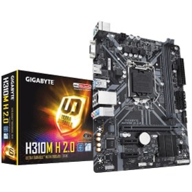 Resim Gigabyte H310M H 2.0 Intel H310 2133MHz DDR4 Soket 1151 mATX Anakart Gigabyte