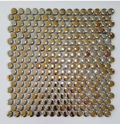 Resim Mozaikristal Tüm Yüzeyler Için Cam Mozaik 