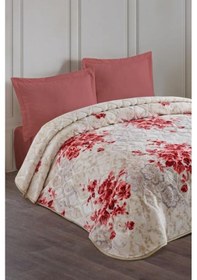 Resim Taç Kristal Çift Kişilik Battaniye Henna Pudra Pudra 