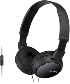 Resim Mu Art Ahşap Sony Mdr-Zx110Ap Kulak Üstü Kulaklık, 12 Hz - 22 Khz, 30 Mm Sürücü, Siyah 
