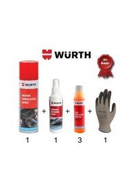 Resim Würth Motor Temizleme - yağmur Kaydırıcı - cam Sabunu - eldiven 