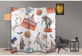 Resim Çocuk Temalı Özel Tasarım Paravan Room Divider PRV1030, 180 x 180 
