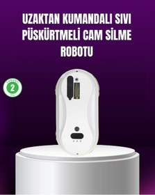 Resim Aı Akıllı Rotalı Otomatik Cam Ilkeshop - 20 Temizleme Robotu Çok Renkli 
