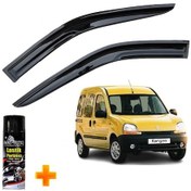 Resim Renault Kangoo 1 Mügen Cam Rüzgarlığı 2008-2020 Arası 4 Lü Takım +500ml Lastik Parlatıcı 