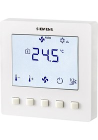Resim Siemens Rdf510/bp Dijital Kablolu Sıva Altı Fan Coil Oda Termostatı 